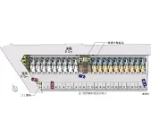 ★手数料０円★蒲郡市三谷北通６丁目　月極駐車場（LP）